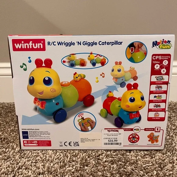 Musical Caterpillar Infant Toy - Picture 3 of 3